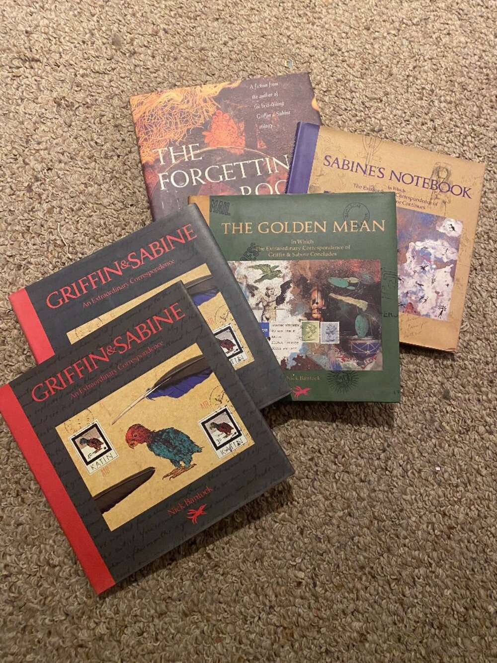 Griffin & Sabine books by Nick Bantock (hardcover)